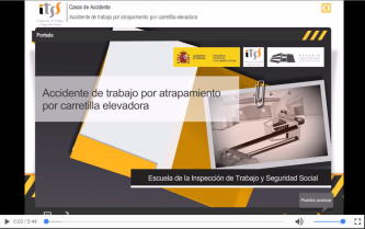 atrapamientoCarretilla videos ITSS