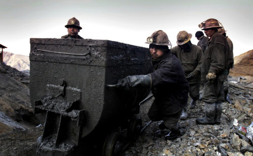 trabajadores mineros con silicosis