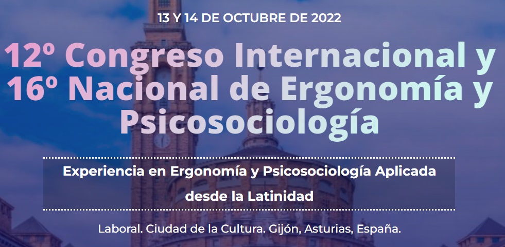 Congreso Internacional de Ergonomía y Psicosociología